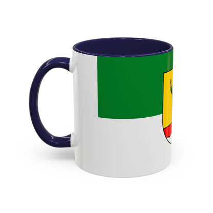 Flag of Cuxhaven Germany - Accent Coffee Mug-Go Mug Yourself