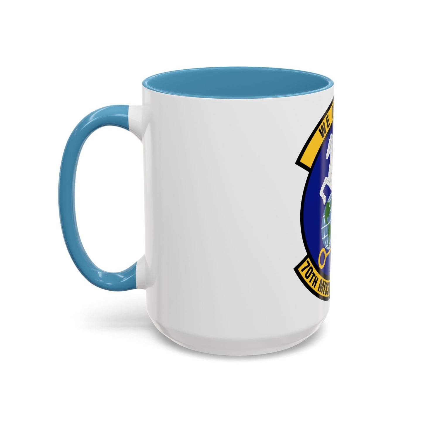 70th Mission Support Squadron (U.S. Air Force) Accent Coffee Mug