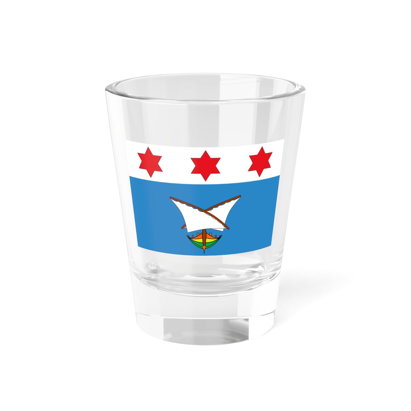 Flag of Qala Malta - Shot Glass 1.5oz