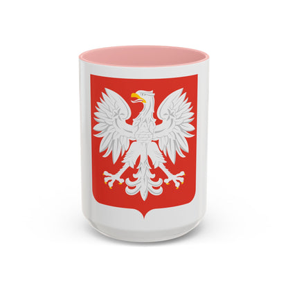 Coat of arms of Poland (1955-1980) - Accent Coffee Mug