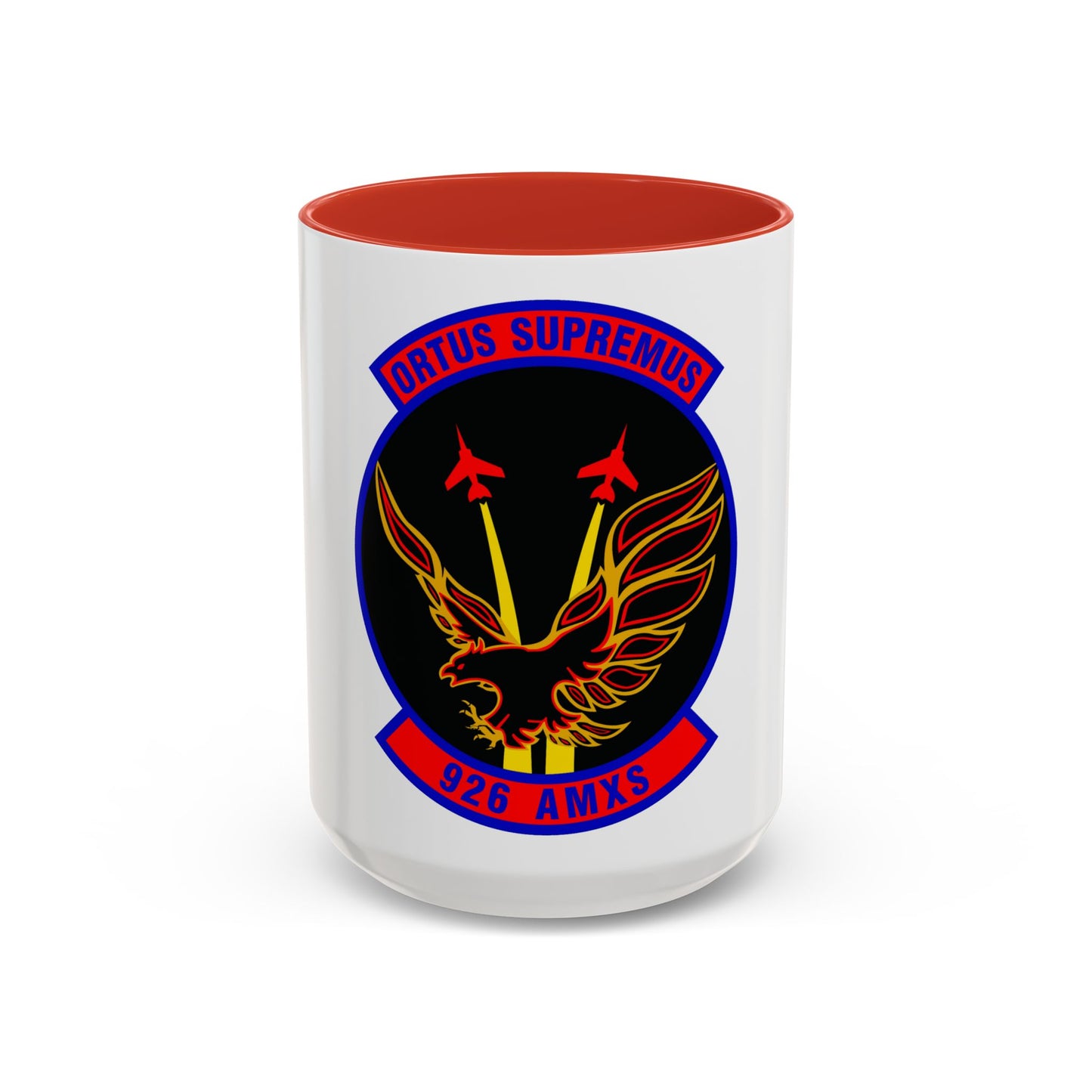 926 Aircraft Maintenance Squadron AFRC (U.S. Air Force) Accent Coffee Mug
