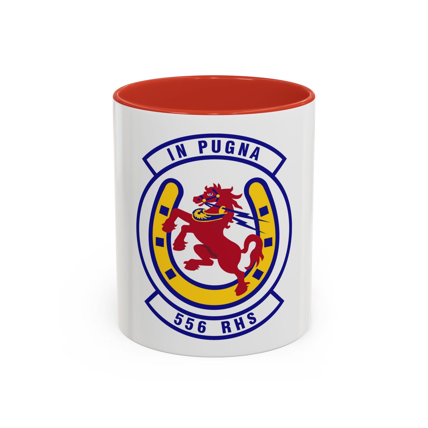 556th Red Horse Squadron (U.S. Air Force) Accent Coffee Mug