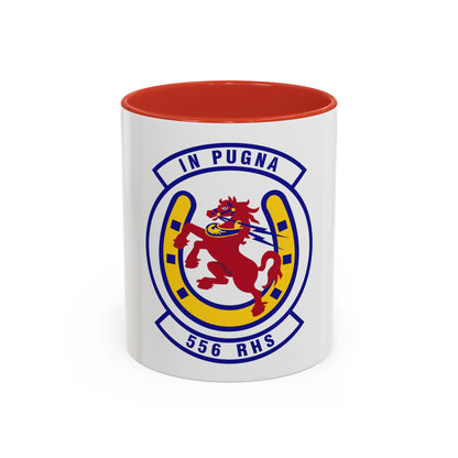 556th Red Horse Squadron (U.S. Air Force) Accent Coffee Mug
