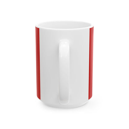 Liggett  Myers Washington flag (United States) White Coffee Mug