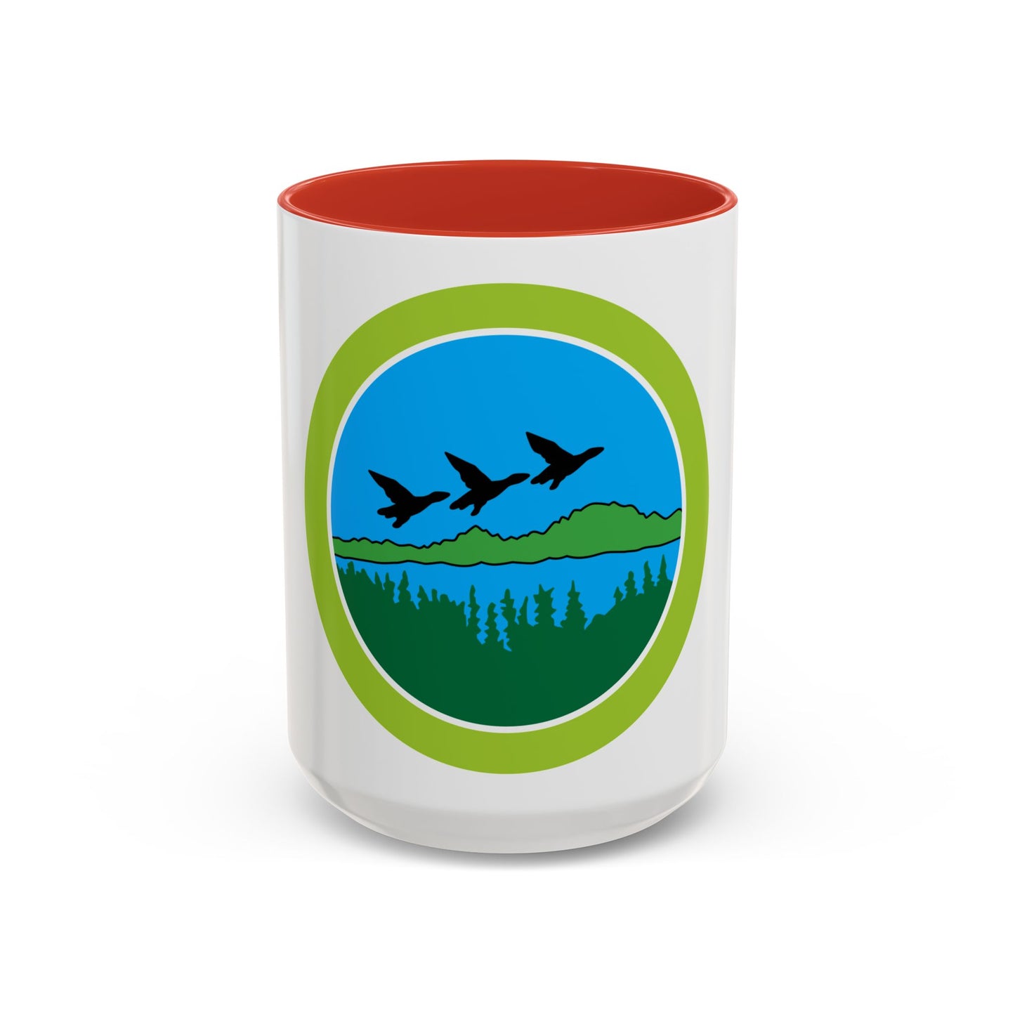 Fish and Wildlife Management (Boy Scout Merit Badge) Accent Coffee Mug