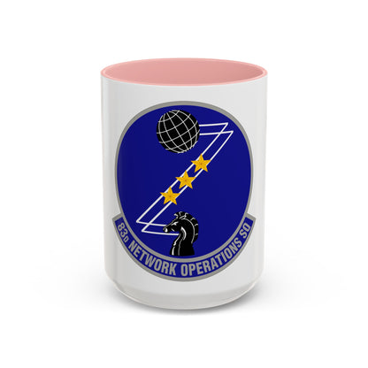 83 Network Operations Squadron ACC (U.S. Air Force) Accent Coffee Mug