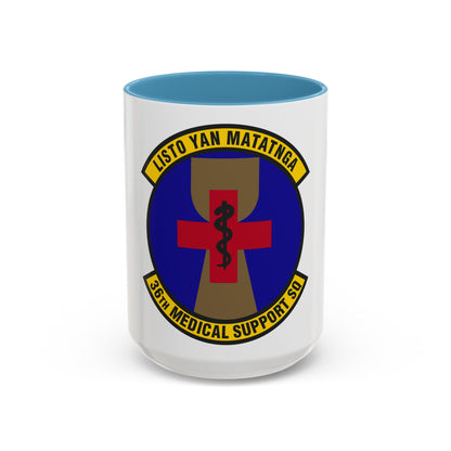 36th Medical Support Squadron (U.S. Air Force) Accent Coffee Mug