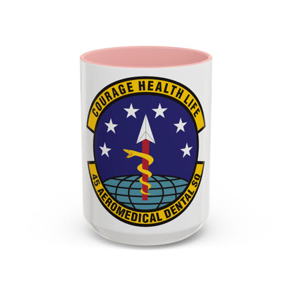 45th Aeromedical Dental Squadron (U.S. Air Force) Accent Coffee Mug