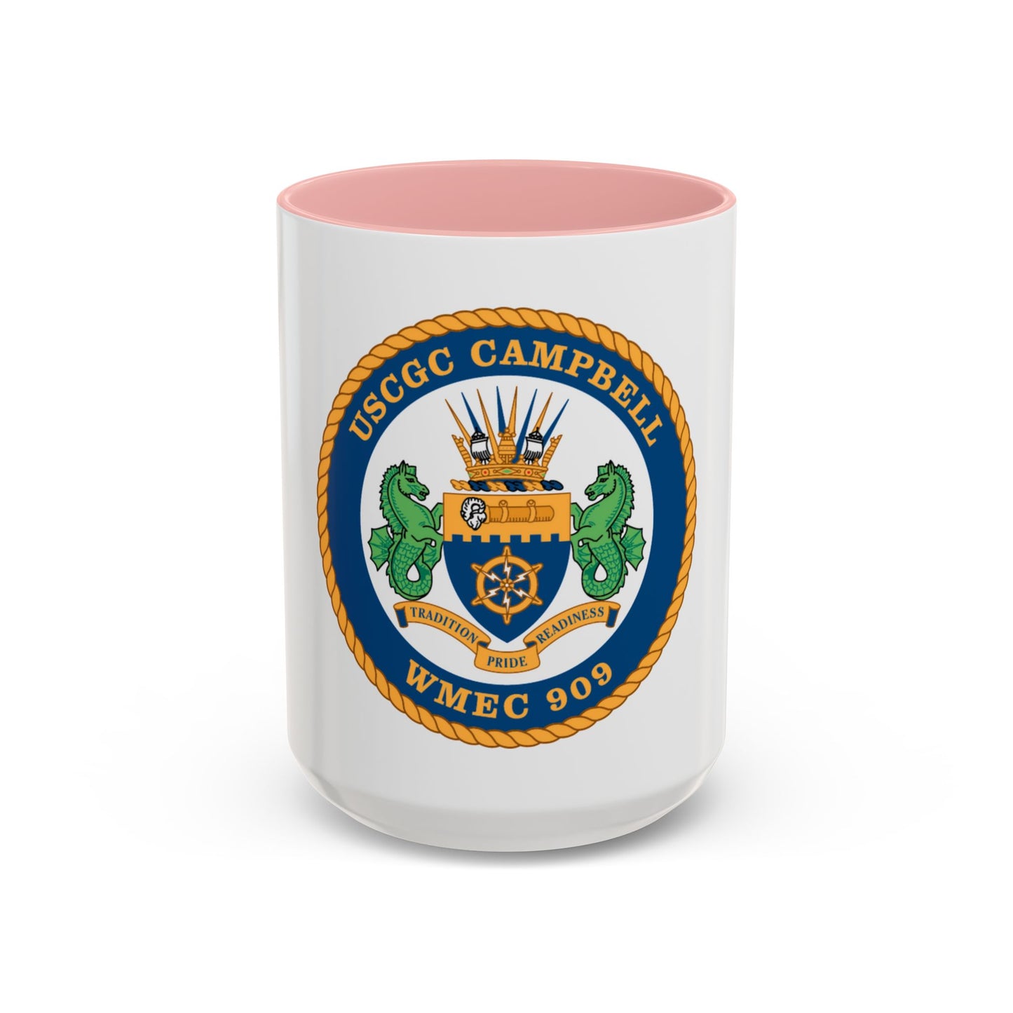 USCGC Campbell WMEC 909 (U.S. Coast Guard) Accent Coffee Mug