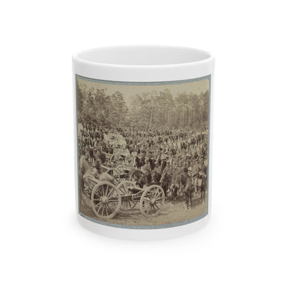 Benson's Horse Battery (M. 2d U.S. Art'y) Near Fair Oaks, Va., June 1862 (U.S. Civil War) White Coffee Mug