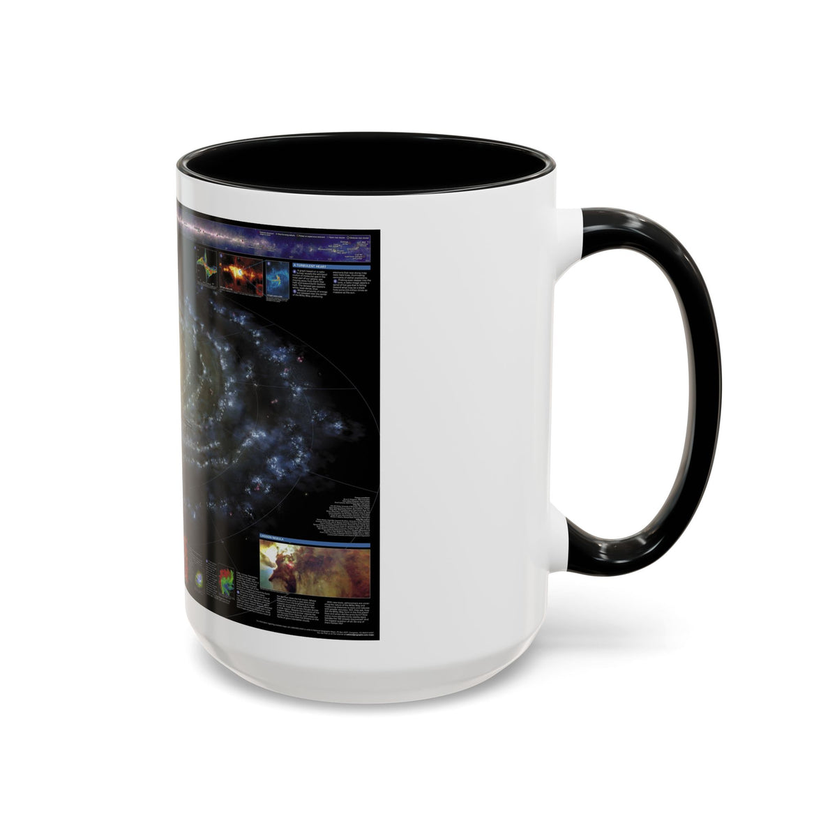 Space - Milky Way (2002) (Map) Accent Coffee Mug