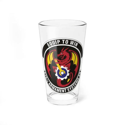 676th Armament Systems Squadron (U.S. Air Force) Pint Glass 16oz 16oz - Go Mug Yourself
