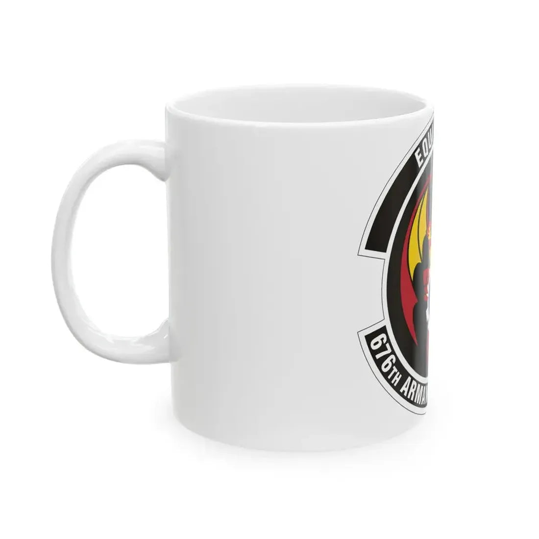 676th Armament Systems Squadron (U.S. Air Force) White Coffee Mug - Go Mug Yourself