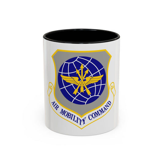 Air Mobility Command (U.S. Air Force) Accent Coffee Mug