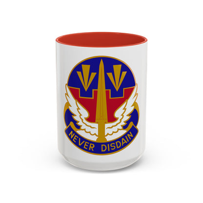 76 Aviation Group (U.S. Army) Accent Coffee Mug