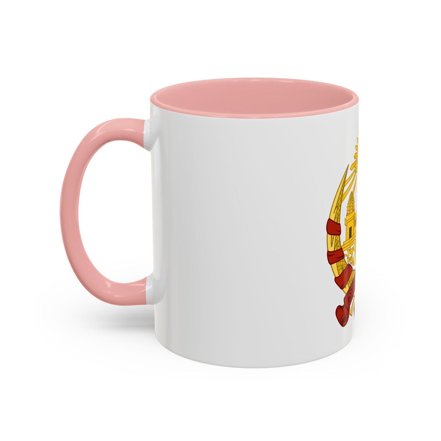 Coat of arms of the Khmer Republic - Accent Coffee Mug