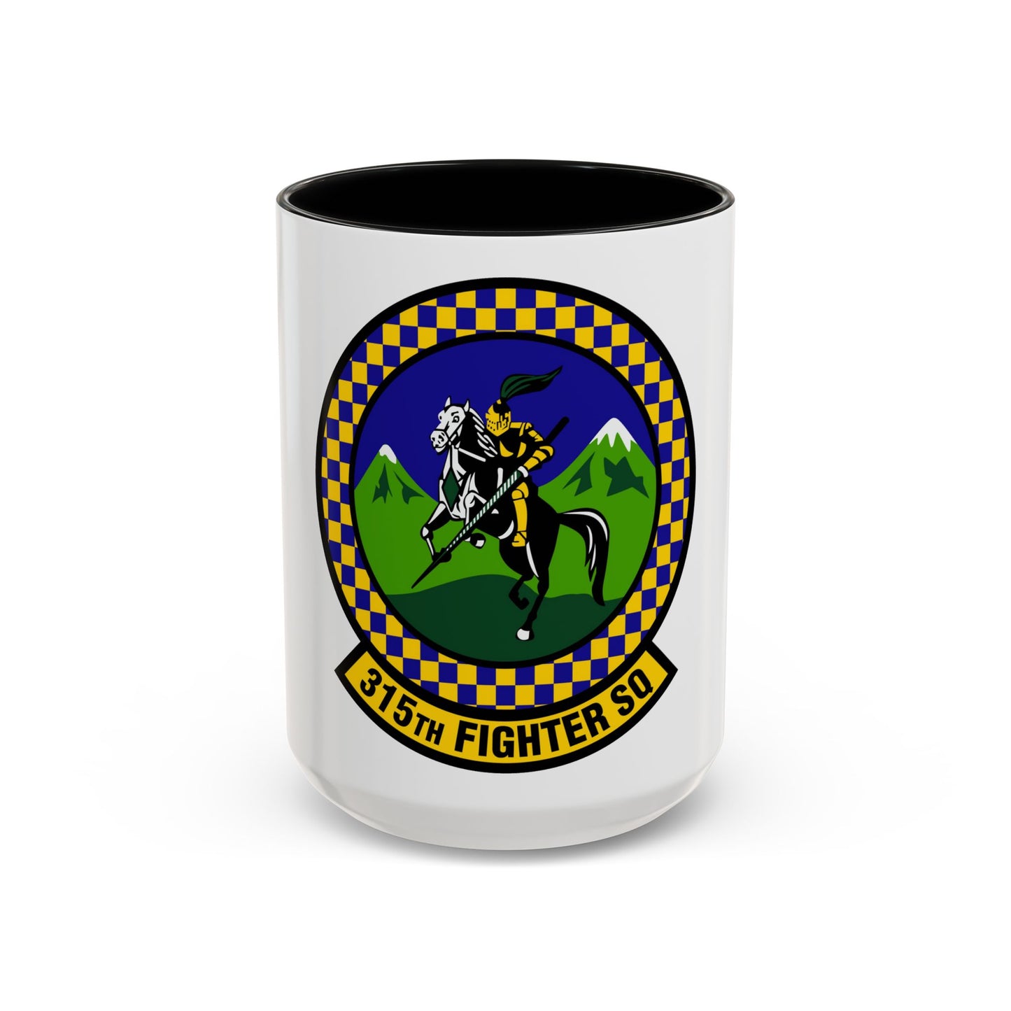 315 Fighter Squadron ACC (U.S. Air Force) Accent Coffee Mug