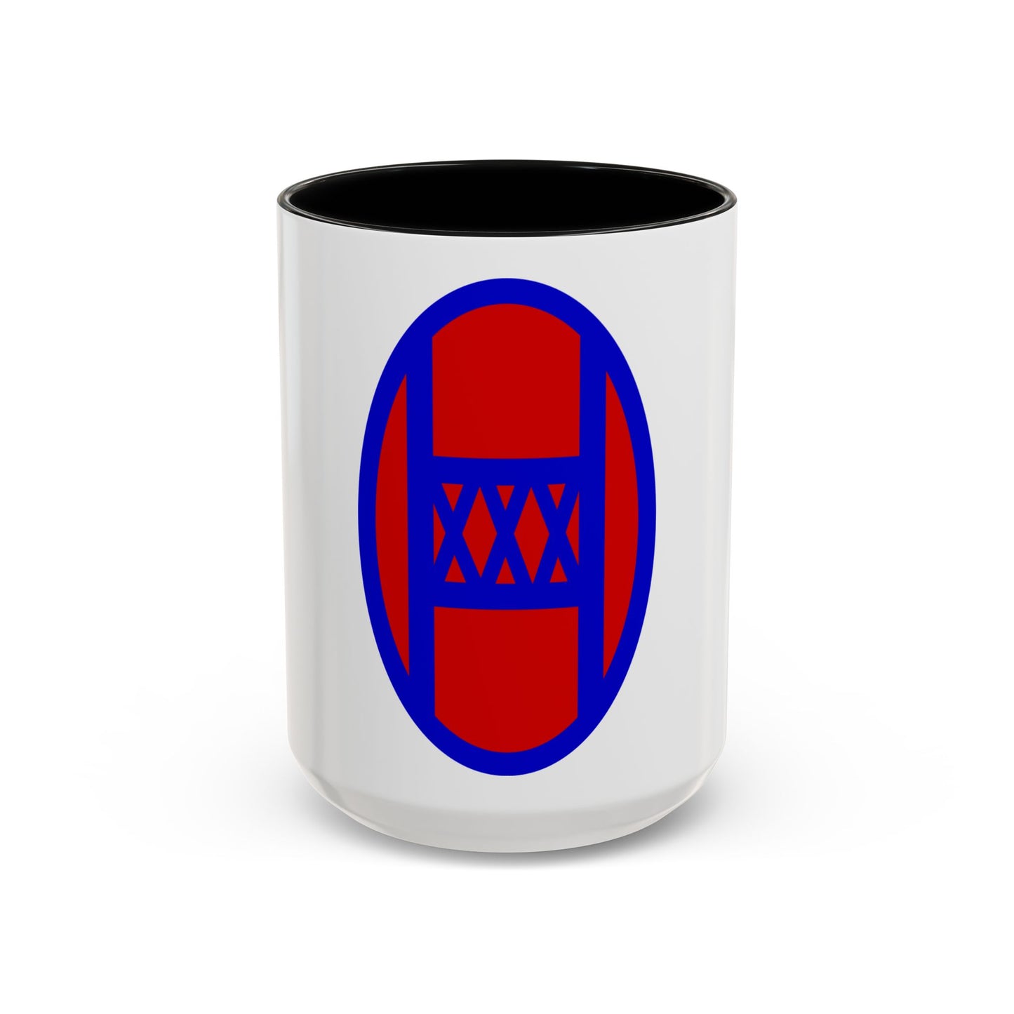 30th Infantry Division SSI (U.S. Army) Accent Coffee Mug