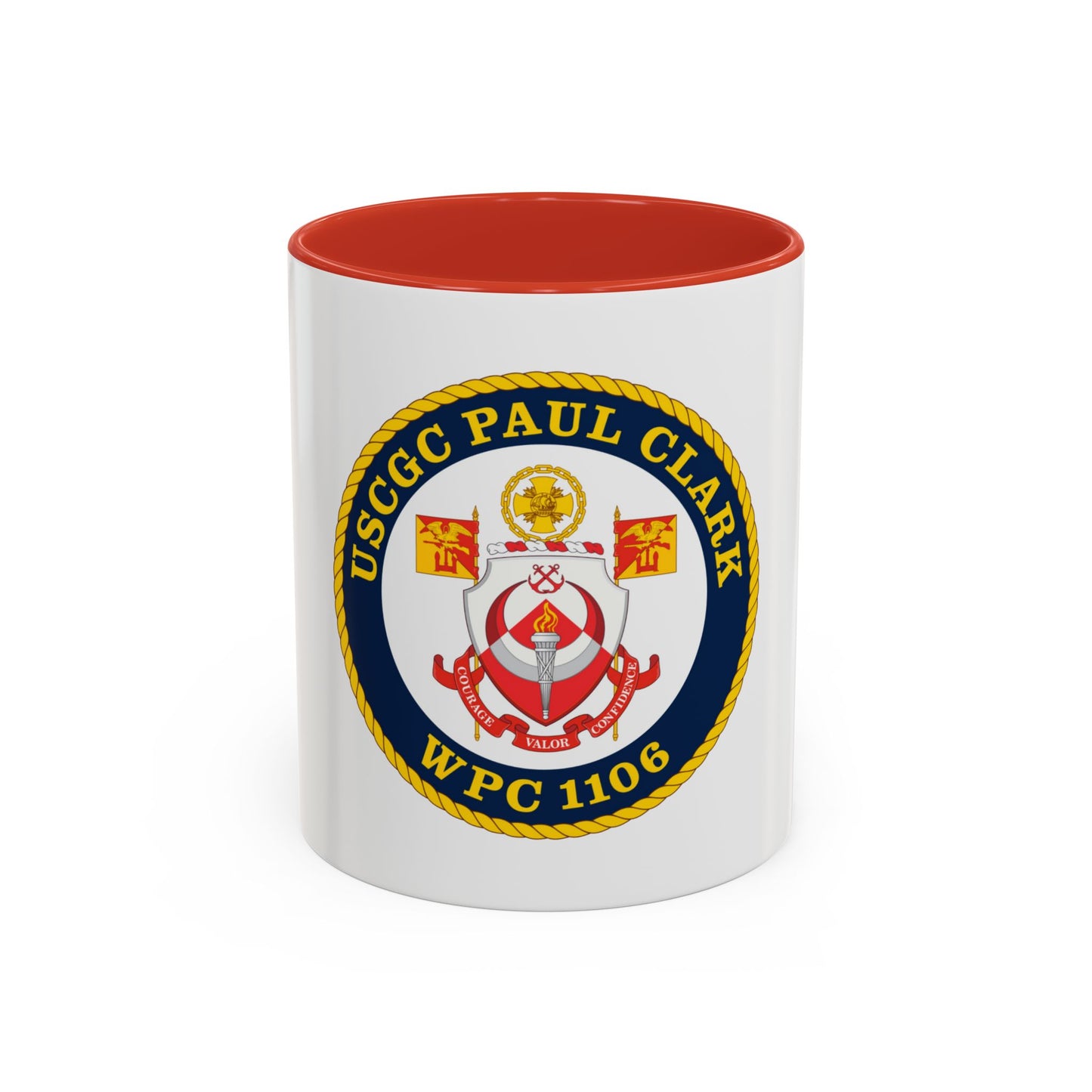 USCGC Paul Clark WPC 1106 (U.S. Coast Guard) Accent Coffee Mug