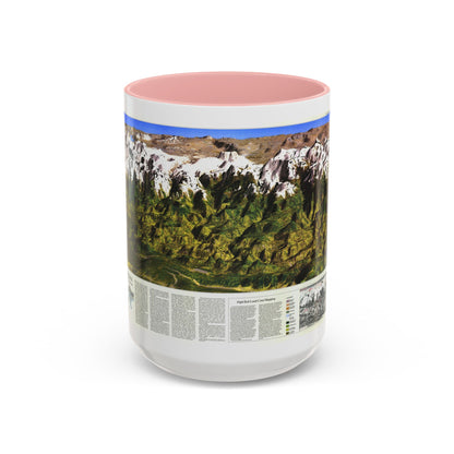 High Himalaya (1988) (Map) Accent Coffee Mug