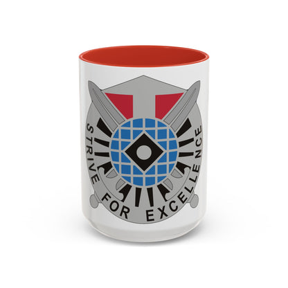 527 Military Intelligence Battalion (U.S. Army) Accent Coffee Mug