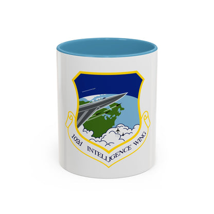 1014px 102nd Intelligence Wing emblem (U.S. Air Force) Accent Coffee Mug