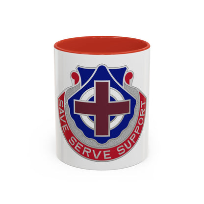 435 Medical Battalion (U.S. Army) Accent Coffee Mug