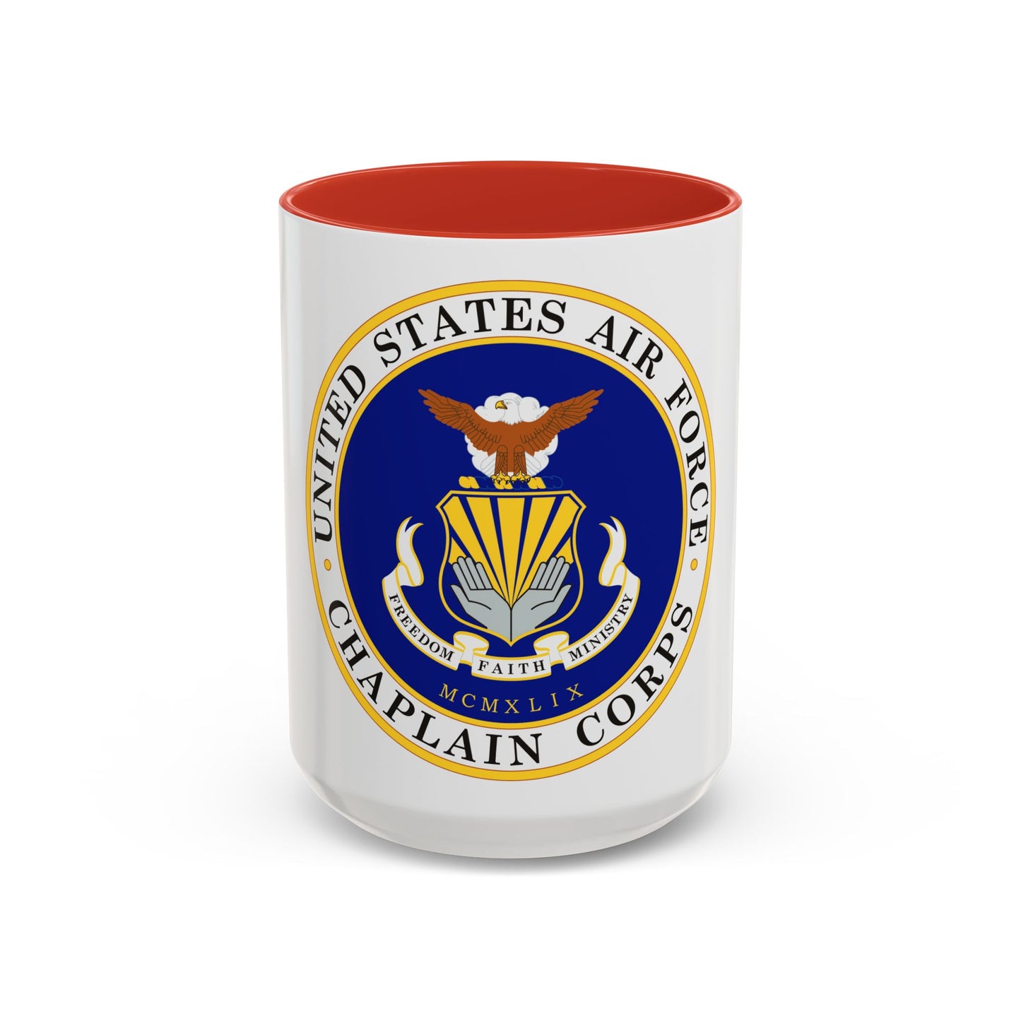 Air Force Chaplain Corps (U.S. Air Force) Accent Coffee Mug