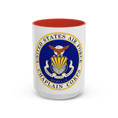 Air Force Chaplain Corps (U.S. Air Force) Accent Coffee Mug