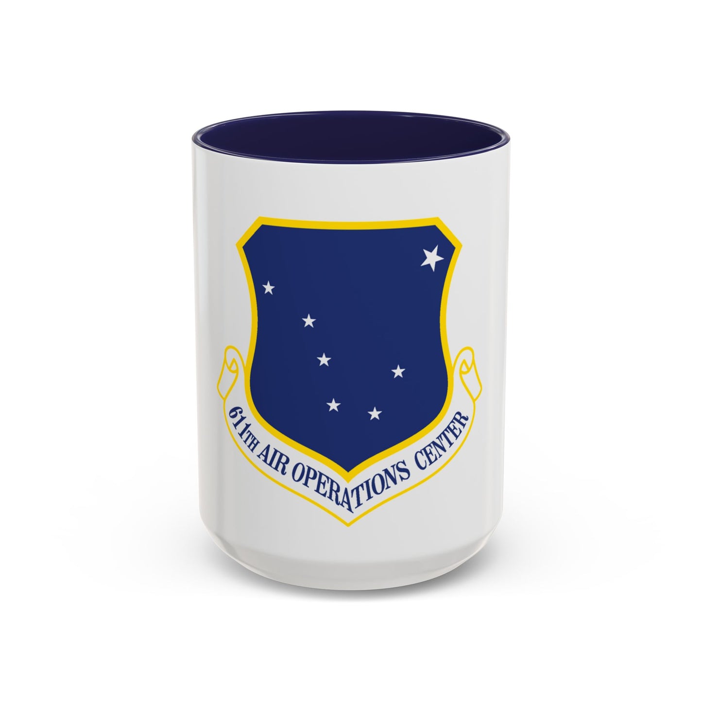 611th AOC (U.S. Air Force) Accent Coffee Mug