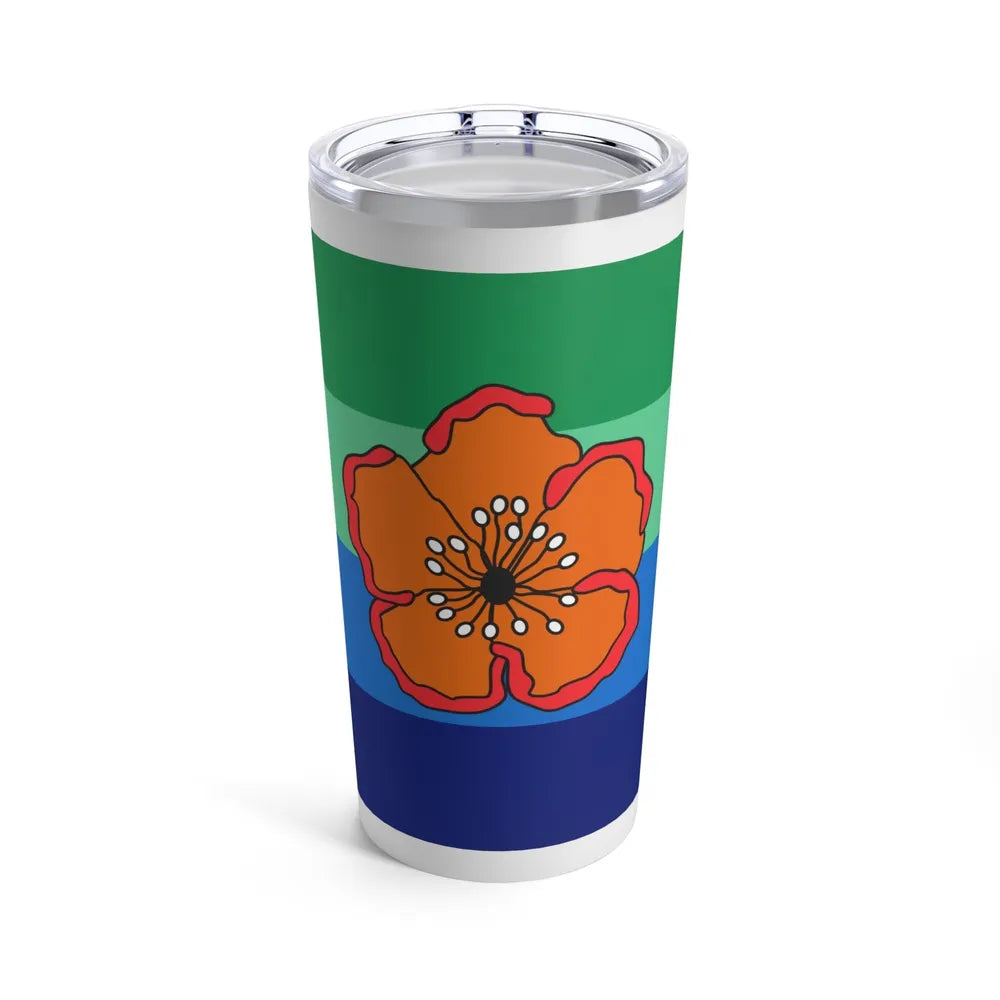 Flag of Angaur Palau - Tumbler 20oz-20oz-Go Mug Yourself