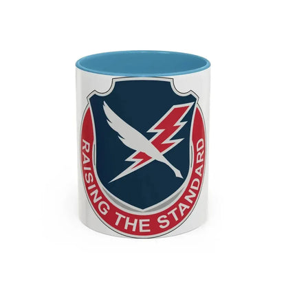 678 Personnel Services Battalion (U.S. Army) Accent Coffee Mug 11oz Light Blue - Go Mug Yourself
