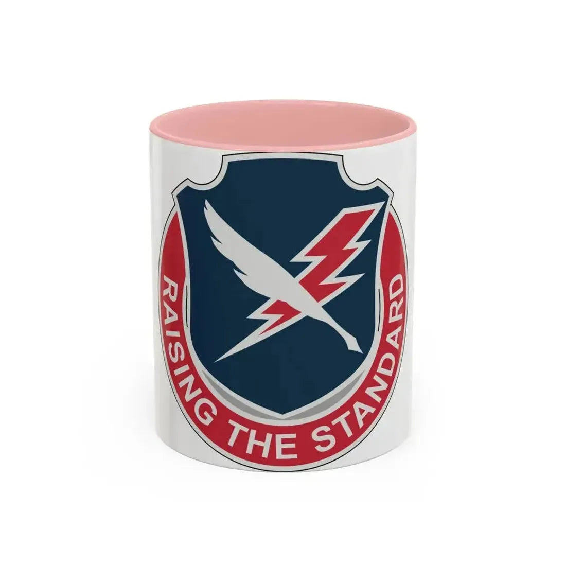 678 Personnel Services Battalion (U.S. Army) Accent Coffee Mug 11oz Pink - Go Mug Yourself