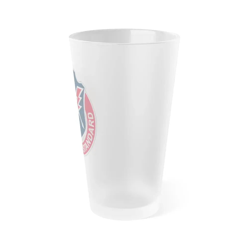 678 Personnel Services Battalion (U.S. Army) Frosted Pint Glass 16oz - Go Mug Yourself