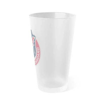 678 Personnel Services Battalion (U.S. Army) Frosted Pint Glass 16oz - Go Mug Yourself