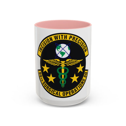 99th Surgical Operations Squadron (U.S. Air Force) Accent Coffee Mug