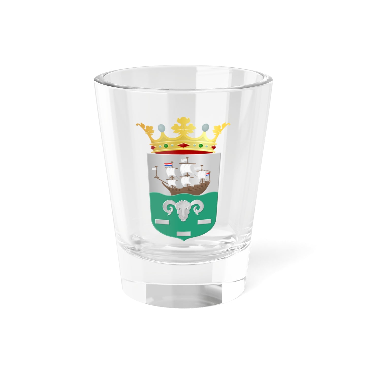 Gasselte wapen 1932 (Netherlands) (Coat of Arms) Shot Glass 1.5oz