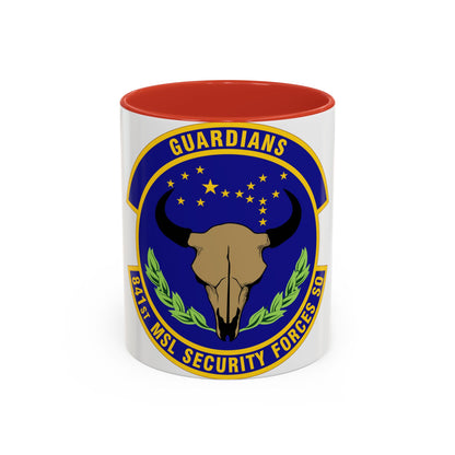 841 Missile Security Forces Squadron AFGSC (U.S. Air Force) Accent Coffee Mug