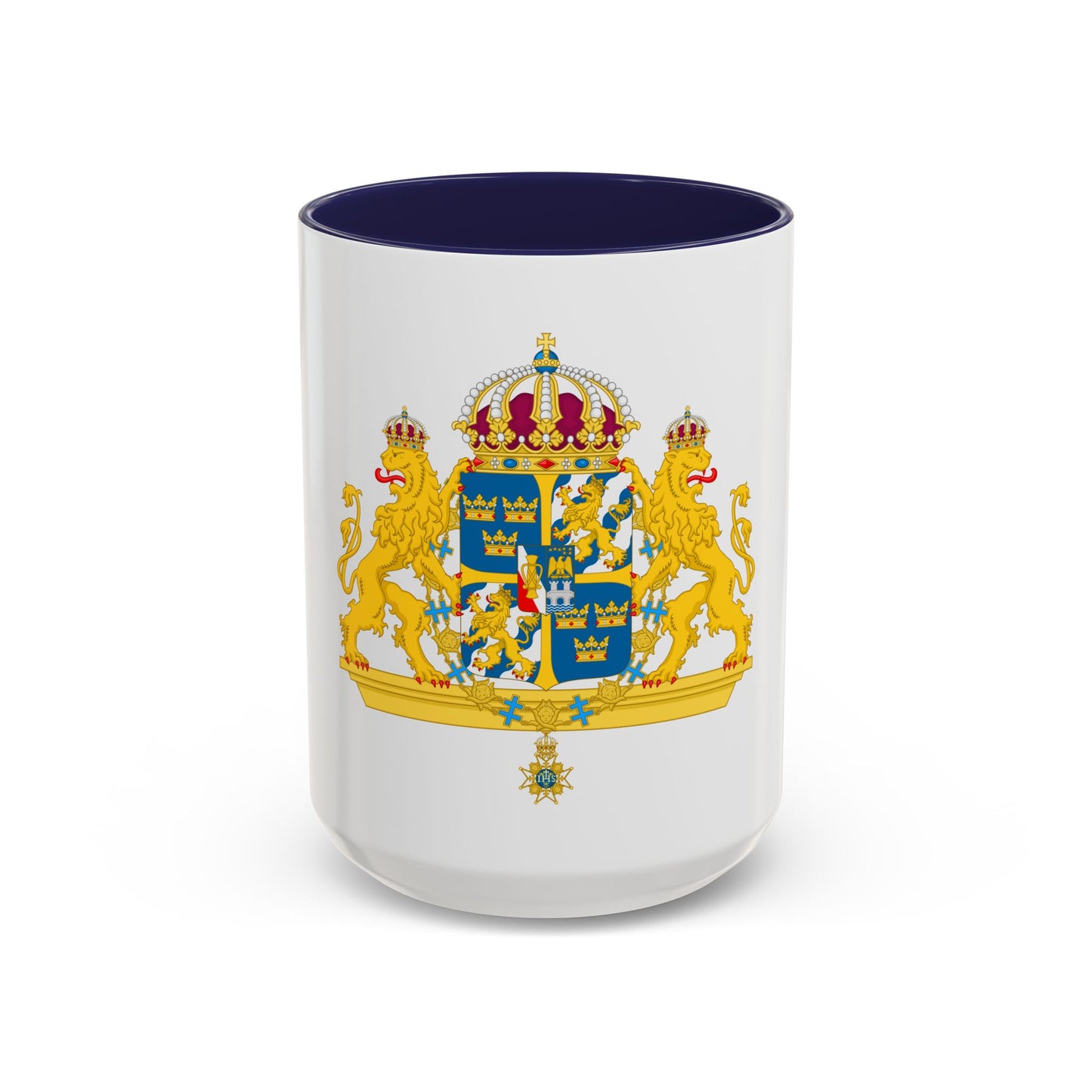 Great coat of arms of Sweden 2 - Accent Coffee Mug