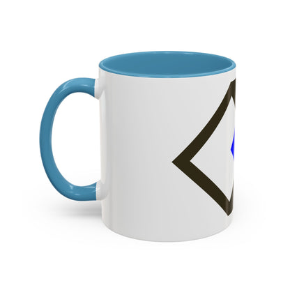 96th Infantry Division SSI (U.S. Army) Accent Coffee Mug