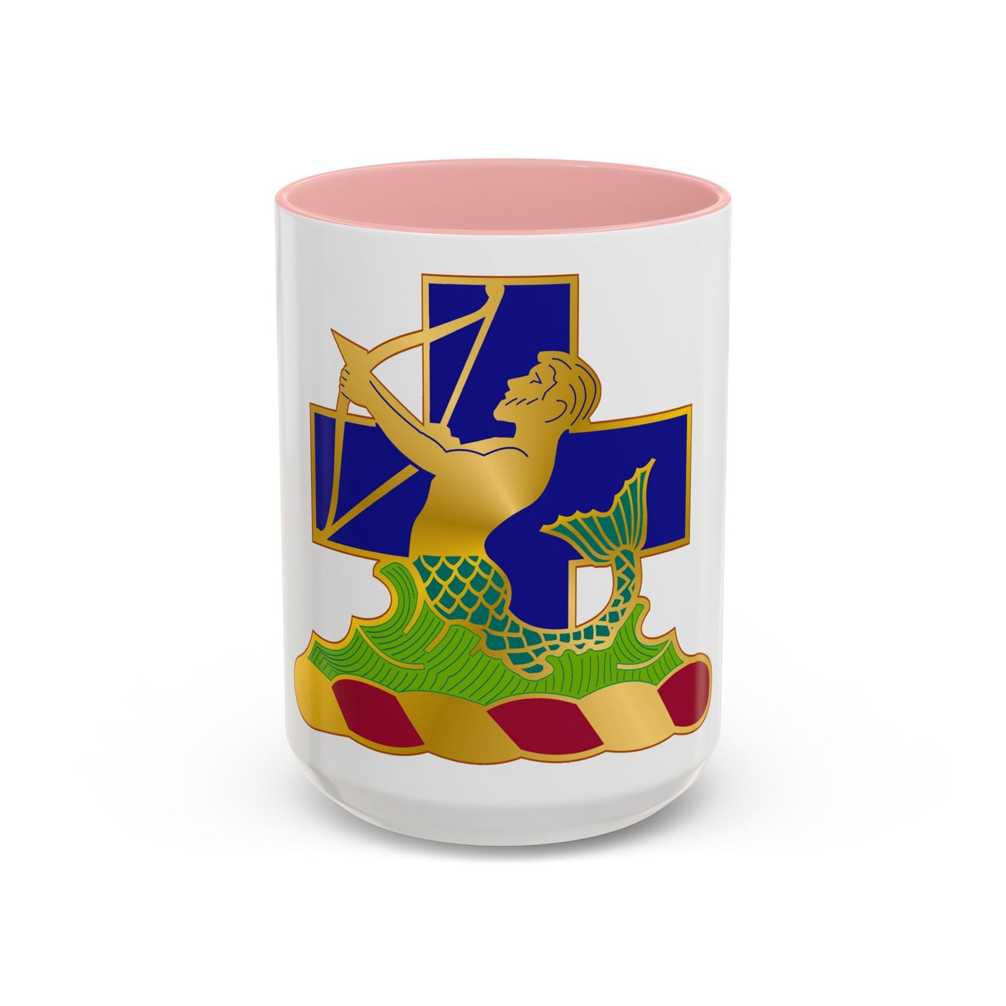 10th Antiaircraft Artillery Automatic Weapons Battalion (U.S. Army) Accent Coffee Mug