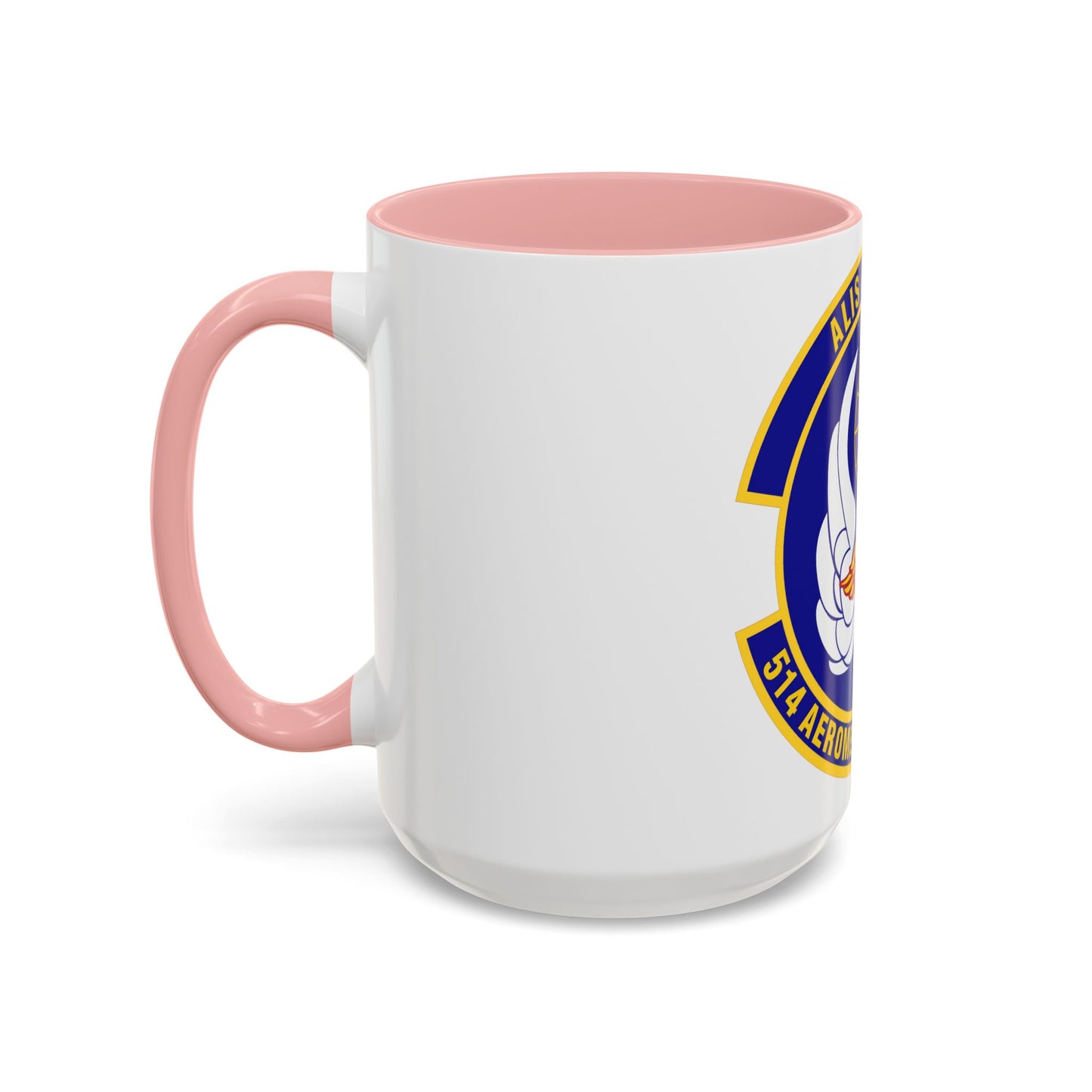 514th Aeromedical Evacuation Squadron (U.S. Air Force) Accent Coffee Mug