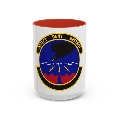 579 Software Engineering Squadron AFMC (U.S. Air Force) Accent Coffee Mug
