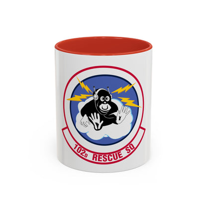 102d Rescue Squadron (U.S. Air Force) Accent Coffee Mug