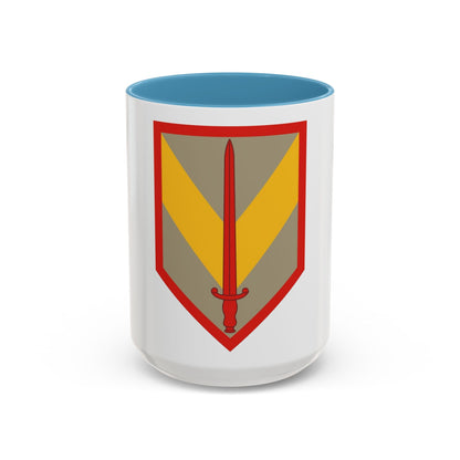 1 Sustainment Brigade (U.S. Army) Accent Coffee Mug