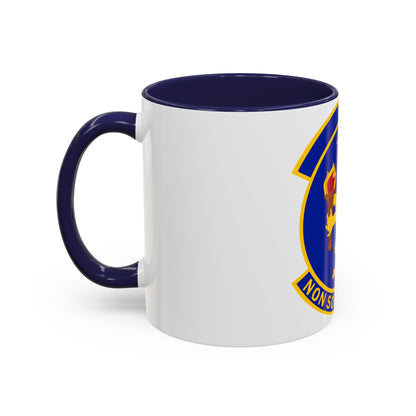 100 Operations Support Squadron USAFE (U.S. Air Force) Accent Coffee Mug