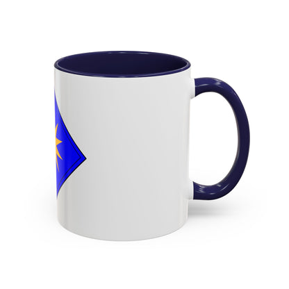 40th Infantry Division CSIB (U.S. Army) Accent Coffee Mug