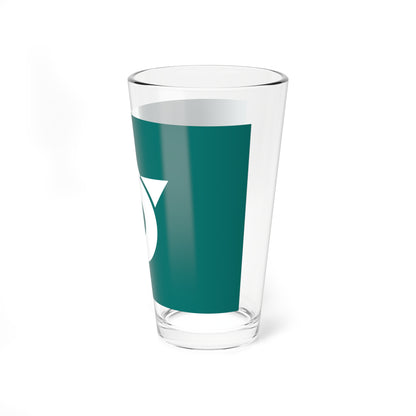 Flag of Kamiita Tokushima (Japan) Pint Glass 16oz