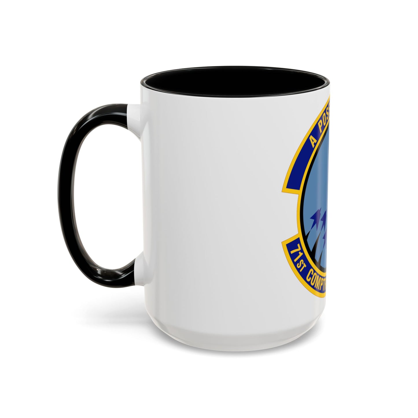 71st Comptroller Squadron (U.S. Air Force) Accent Coffee Mug