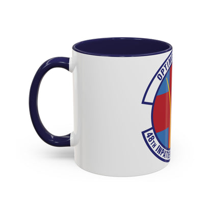 48th Inpatient Operations Squadron (U.S. Air Force) Accent Coffee Mug